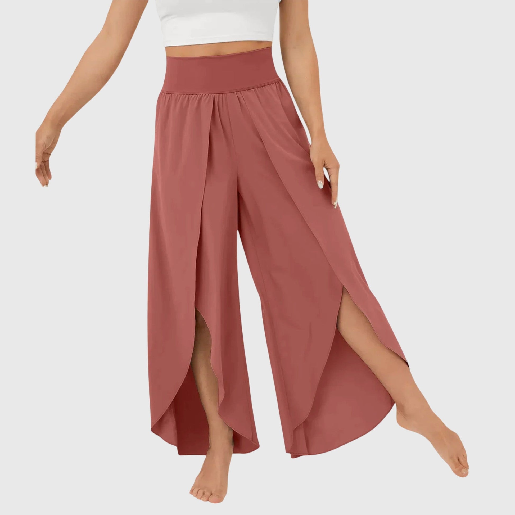 Pantaloni estivi da donna a gamba larga - Comodi e leggeri