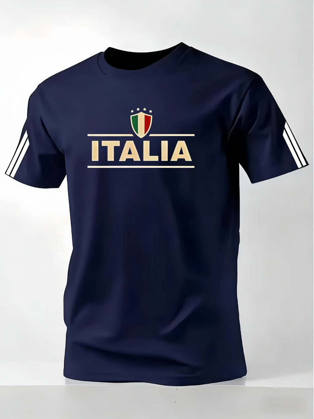 T-shirt uomo girocollo a maniche corte - Casual e versatile