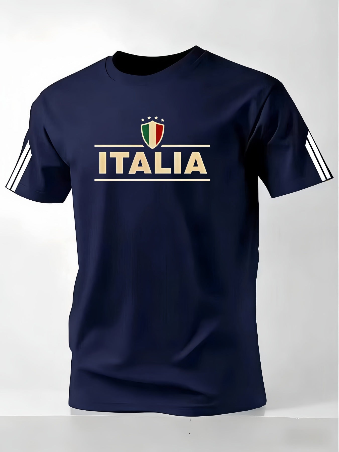 T-shirt uomo girocollo a maniche corte - Casual e versatile
