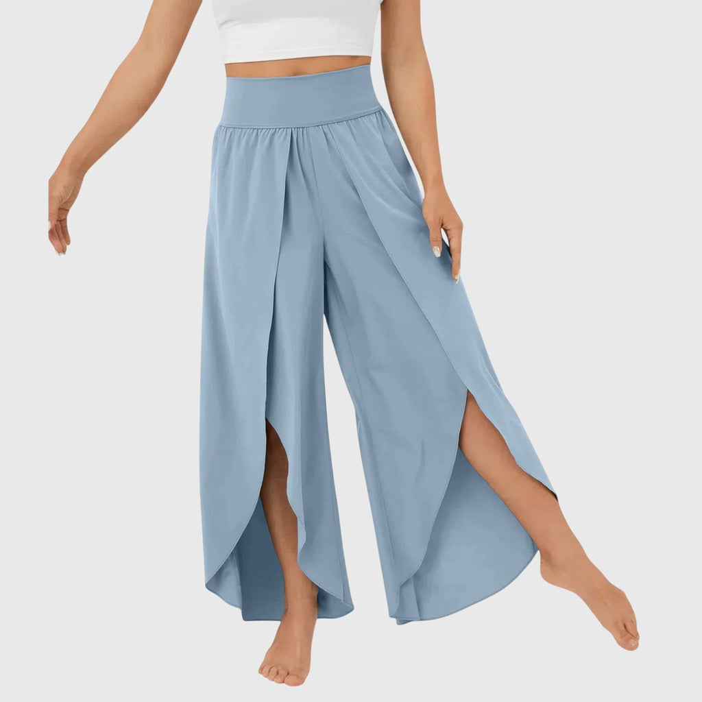 Pantaloni estivi da donna a gamba larga - Comodi e leggeri