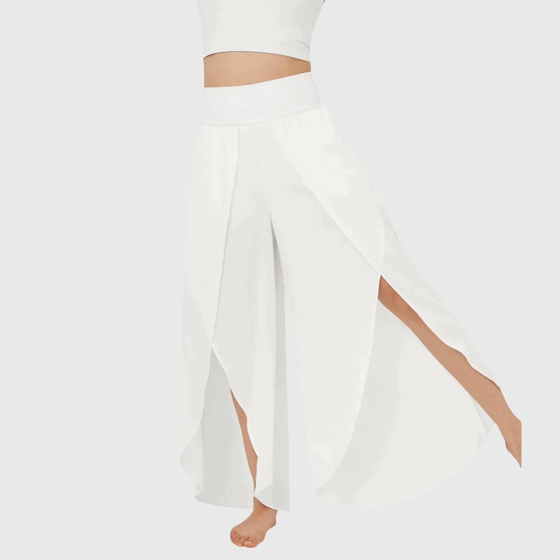 Pantaloni estivi da donna a gamba larga - Comodi e leggeri