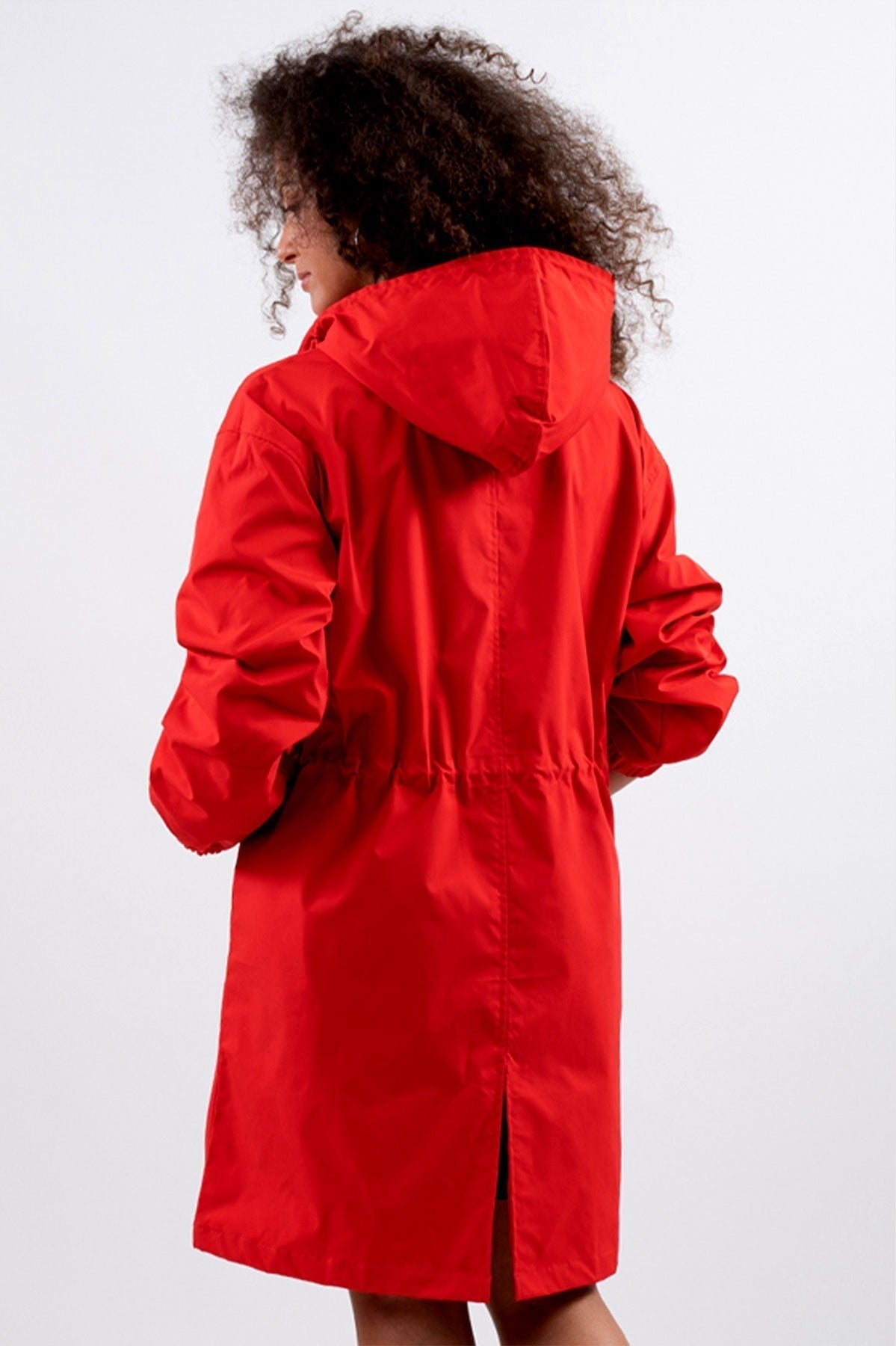 Giacca impermeabile oversize con cappuccio da donna | Perfetta per le attività all'aperto