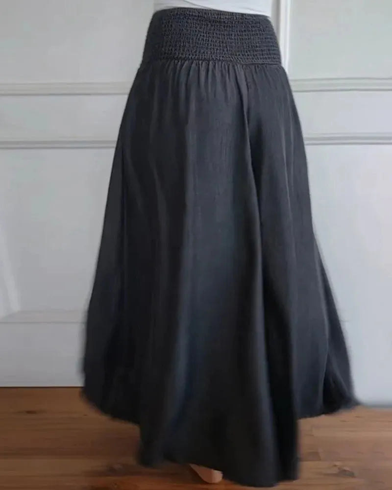 Culottes leggeri da donna, pantaloni larghi ed eleganti - Comodi