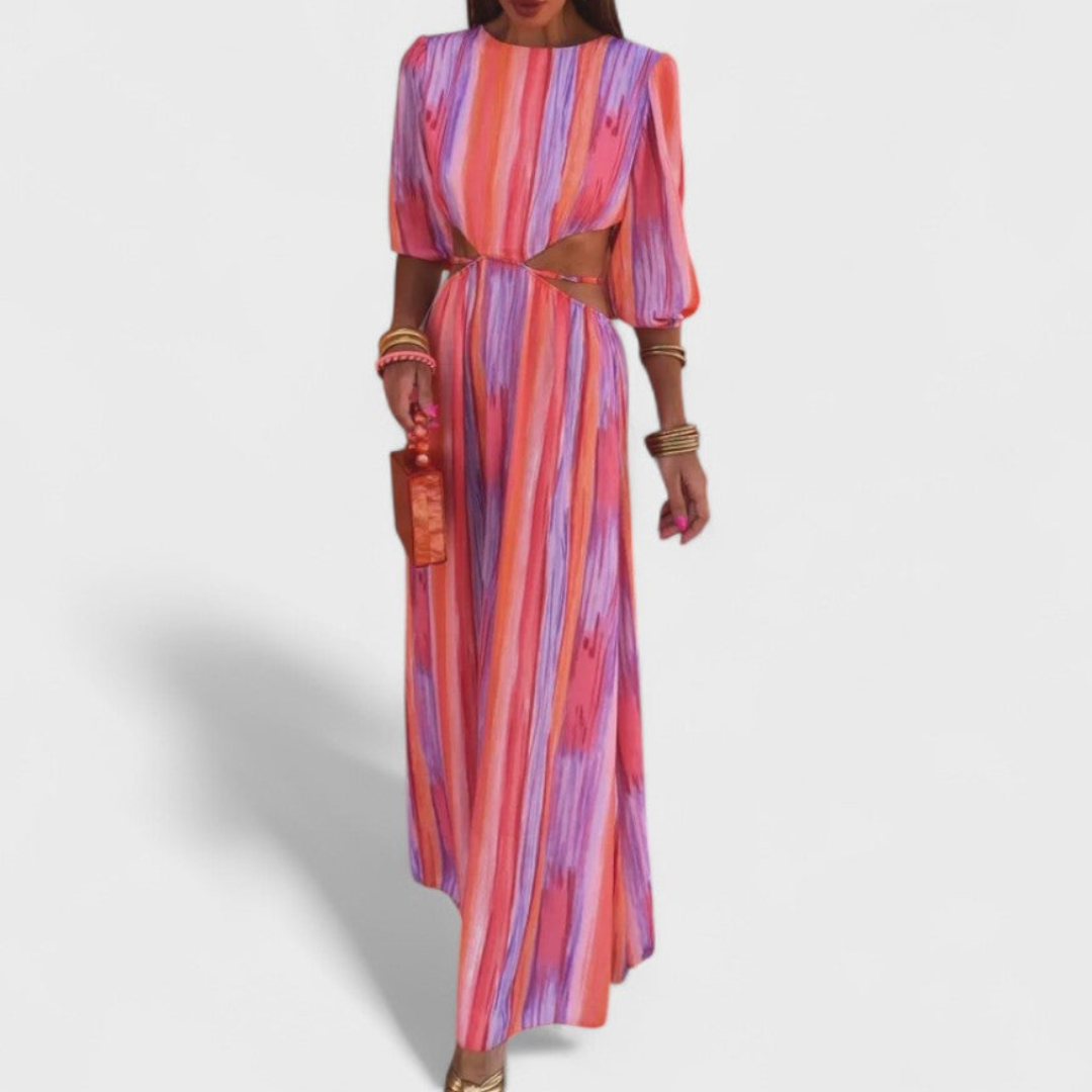 DELACROIX | Abito maxi da donna Eclat Riviera