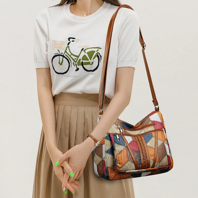 Sac élégant pour femme imitation cuir – Style classique pour tous les jours