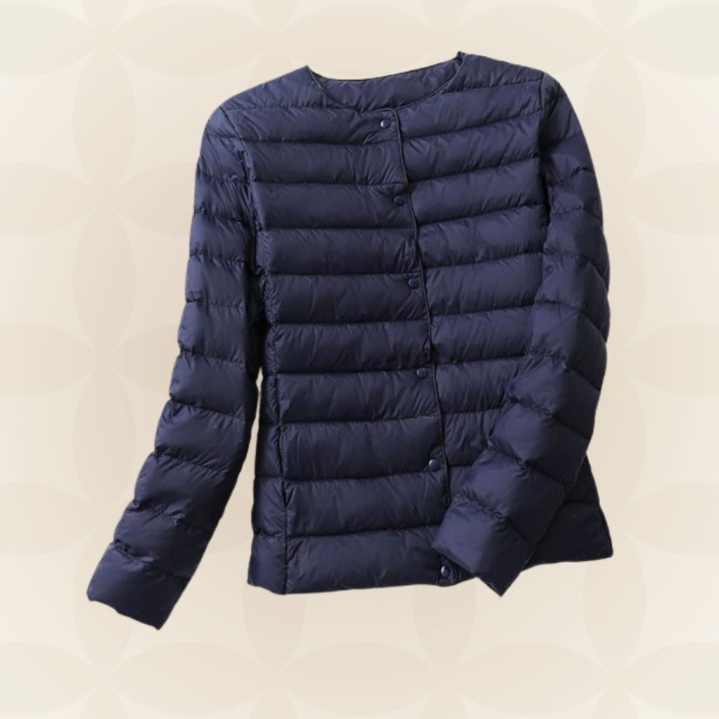 Giacca Donna Imbottita Mezza Stagione - Stile Leggero Comodo e Caldo.