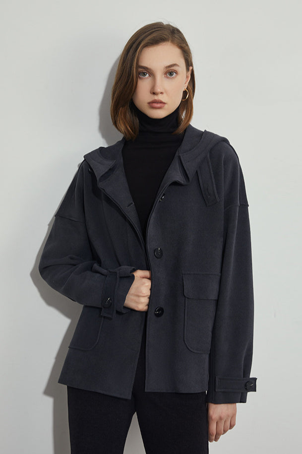 Surchemise imperméable pour femme avec boutons - Pratique et décontractée