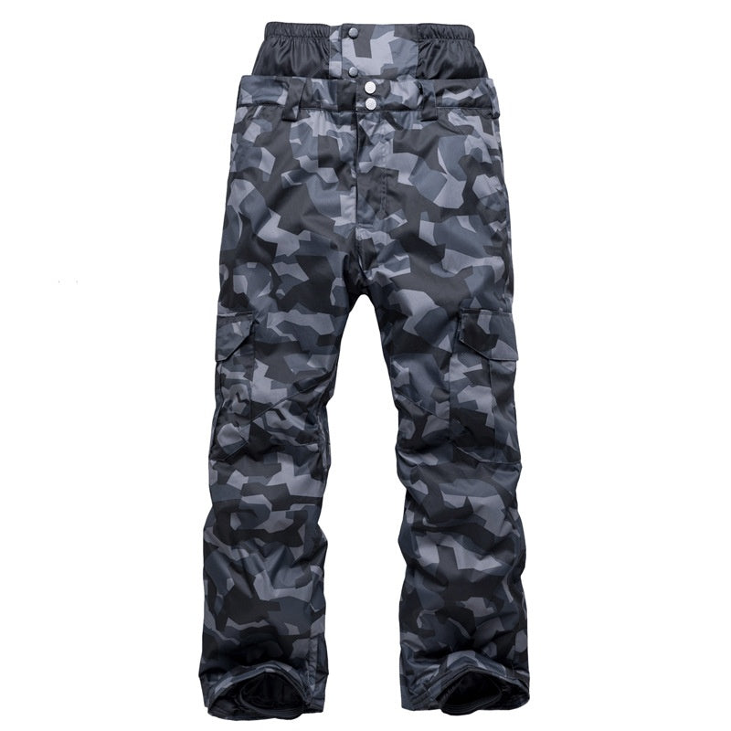 Pantaloni da sci da uomo traspiranti e isolanti – Vestibilità comoda invernale