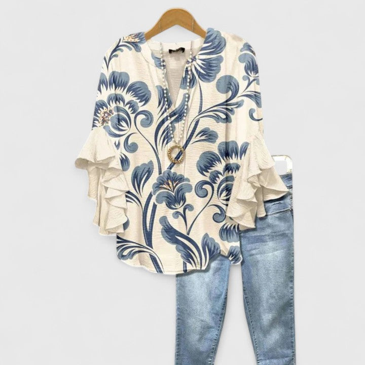 Camicetta chic da donna – Modello elegante e casual, perfetto per il lavoro e le occasioni speciali