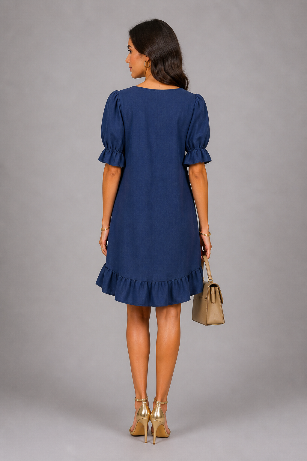 Abito da donna elegante dal taglio fluido - Chic e facile da indossare