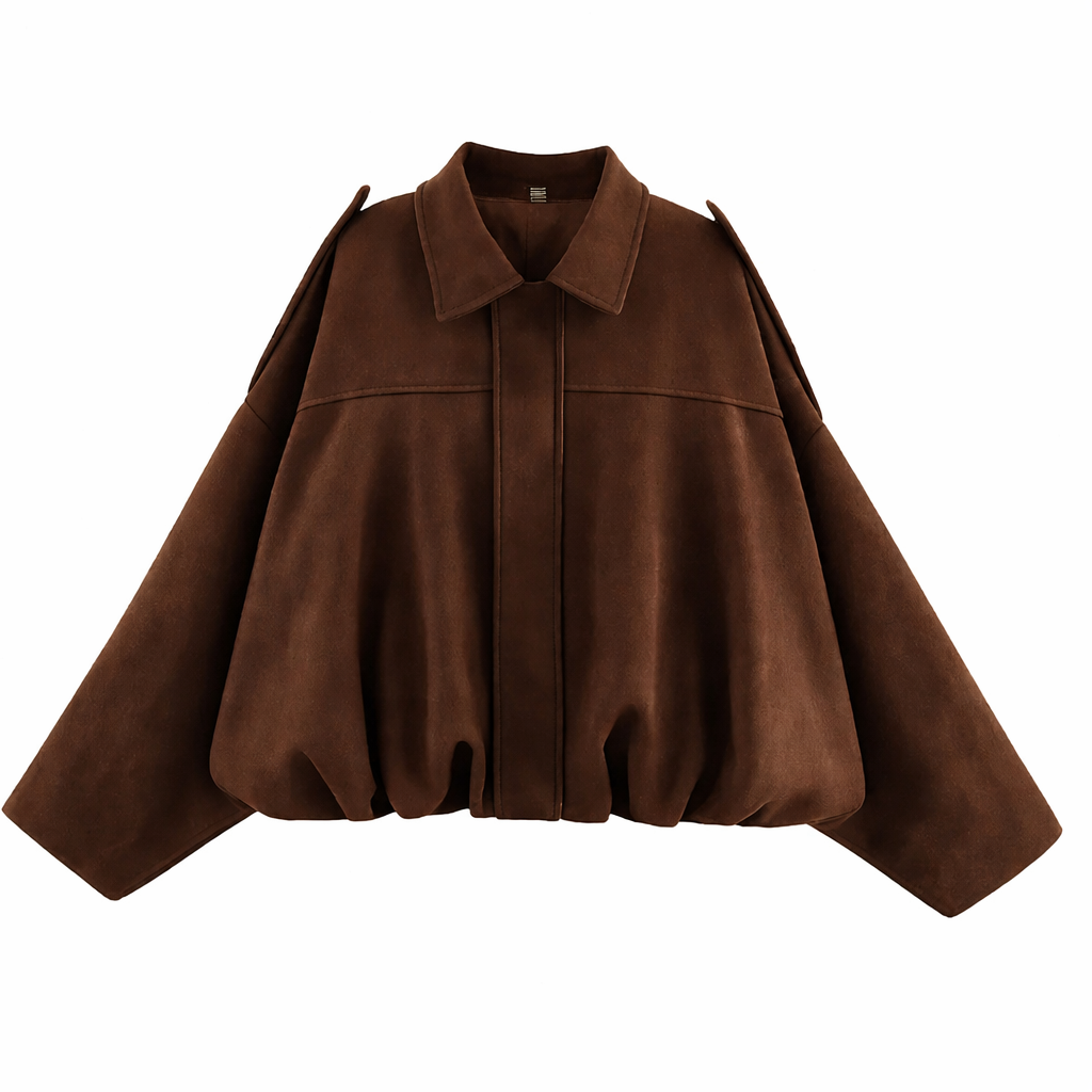 Giacca bomber oversize donna - Casual chic e facile da indossare
