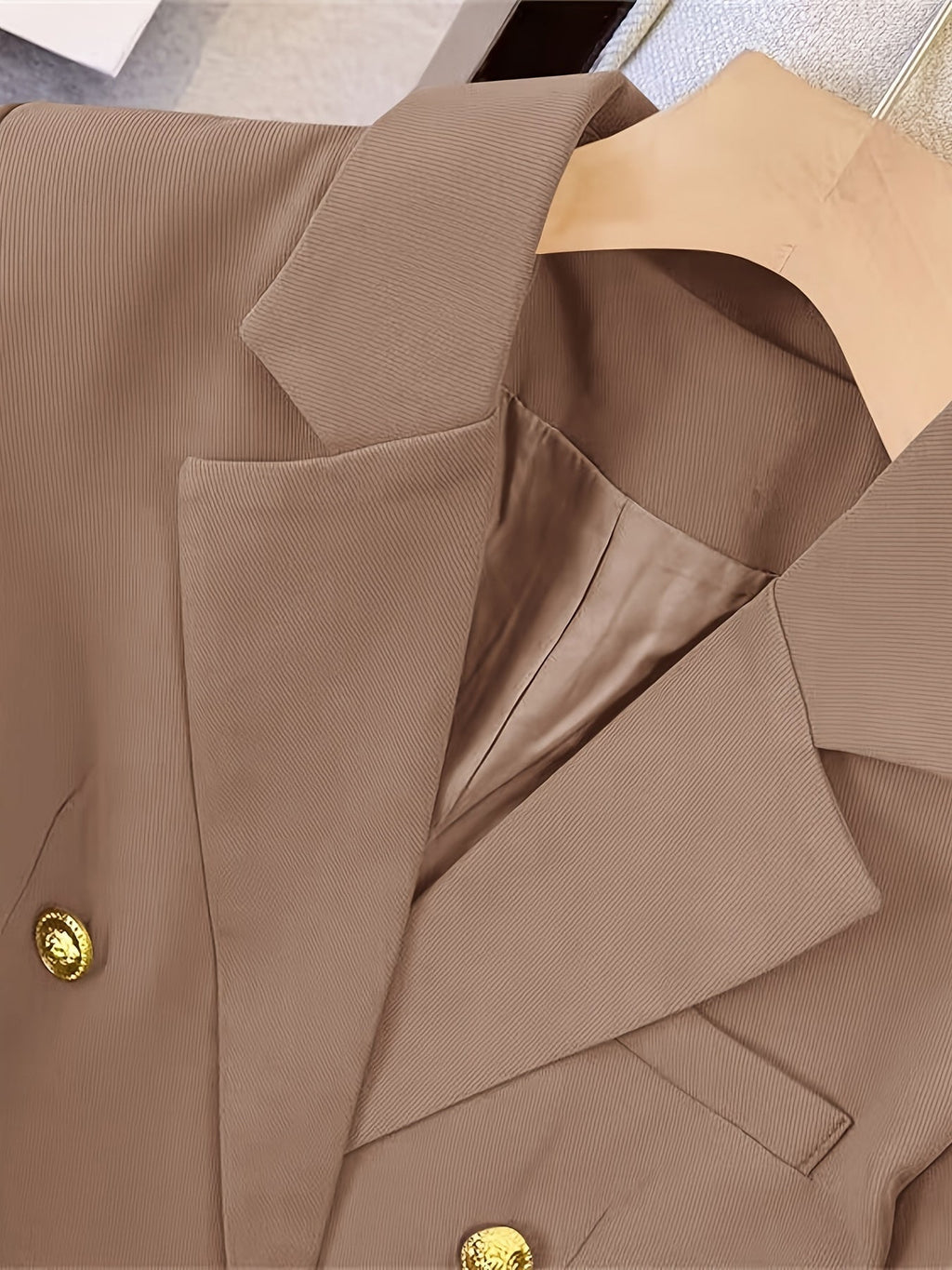 Blazer elegante e sottile da donna con bottoni dorati | Ideale per tutte le stagioni