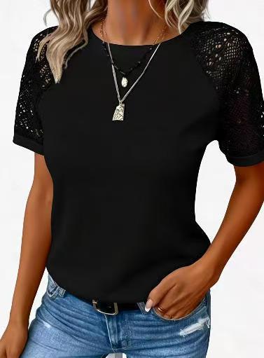 Top donna traforato in pizzo - Leggero e femminile