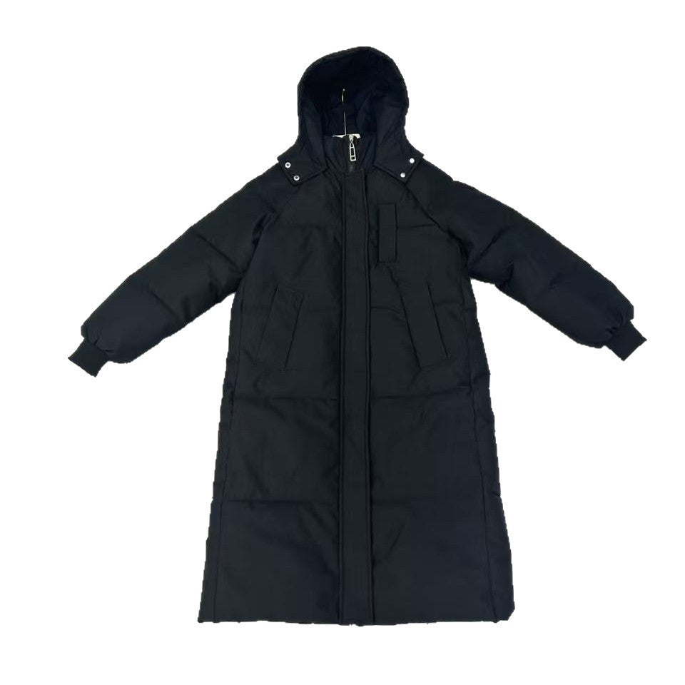 Manteau long femme en coton - Ample et chaud
