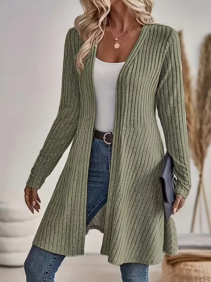 Cardigan donna scollo a V - Morbido e senza tempo