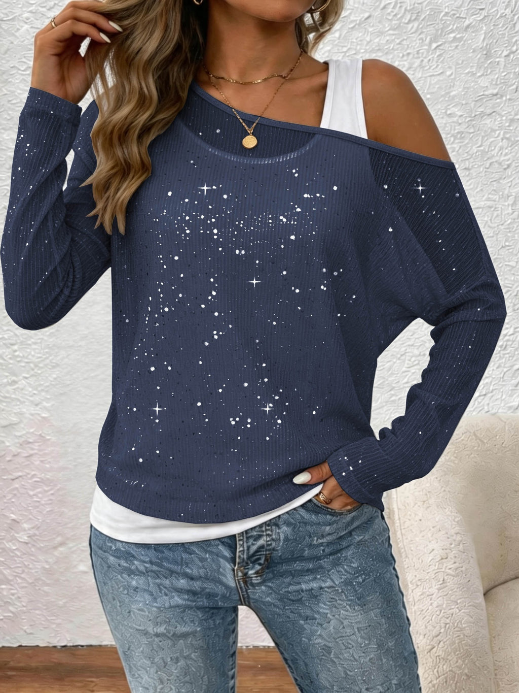 Camicia donna a maniche lunghe - Elegante e fluida
