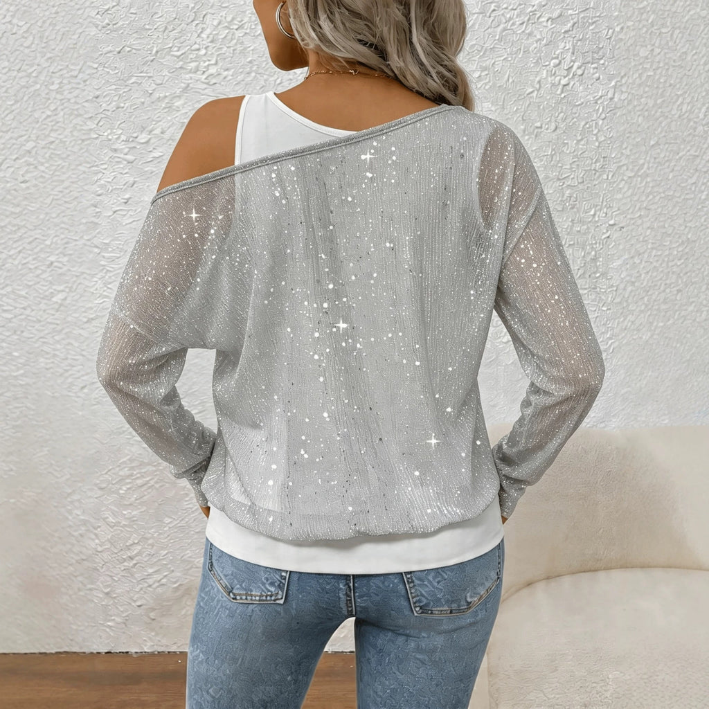 Camicia donna a maniche lunghe - Elegante e fluida