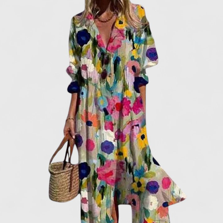 Abito boho elegante da donna – Stile estivo casual, chic e svolazzante