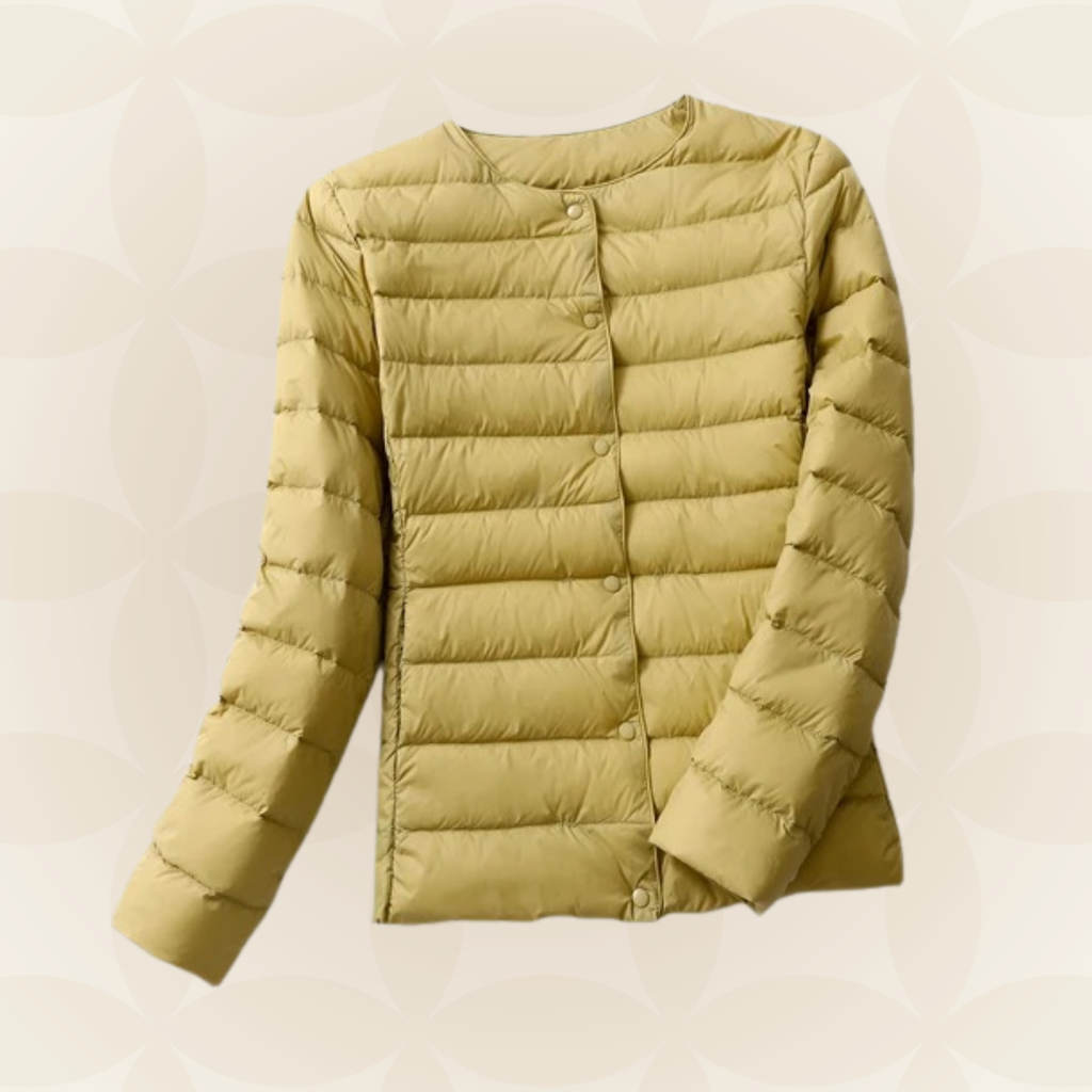 Giacca Donna Imbottita Mezza Stagione - Stile Leggero Comodo e Caldo.