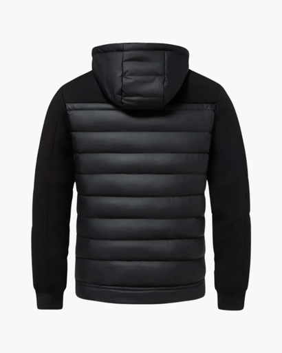 Giacca da uomo trapuntata con cappuccio – Stile urbano e comfort termico