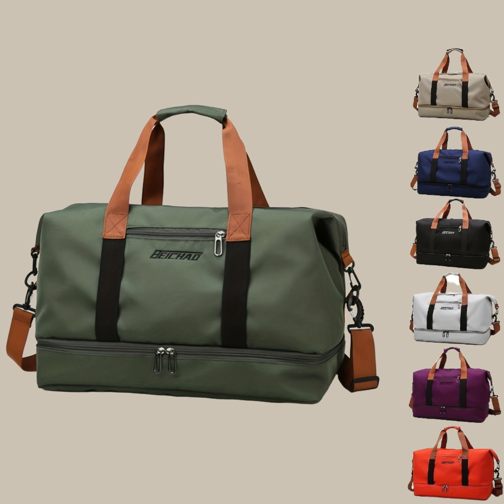 Spacious travel bag - Suitable for travel and sports