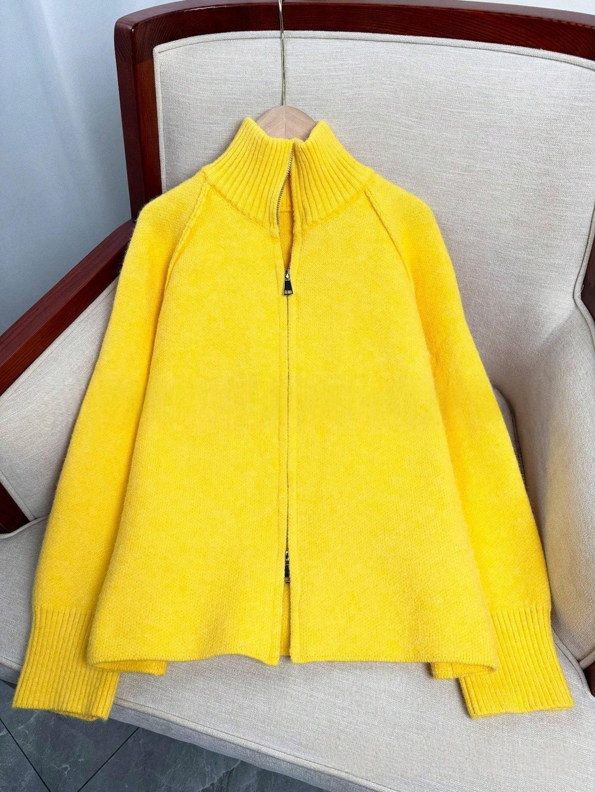 Cappotto maglia donna taglio relax - Morbido e facile