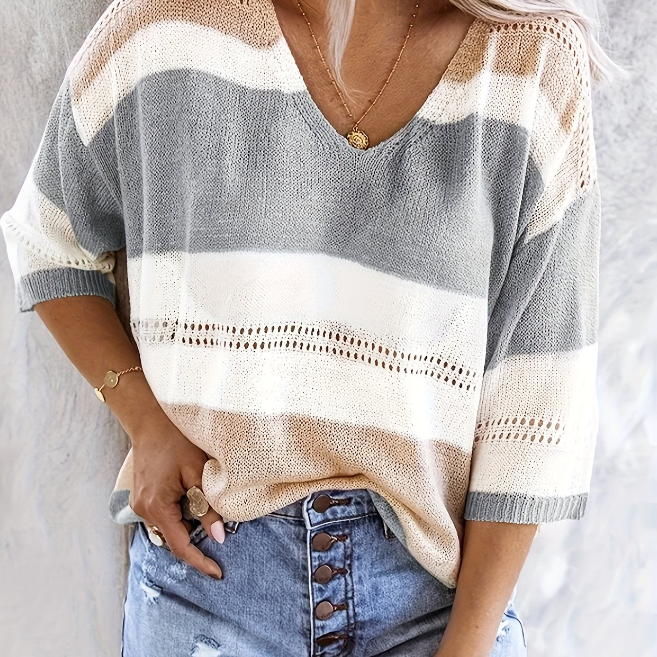 Pull femme en maille fine – Style doux, léger, élégant au quotidien