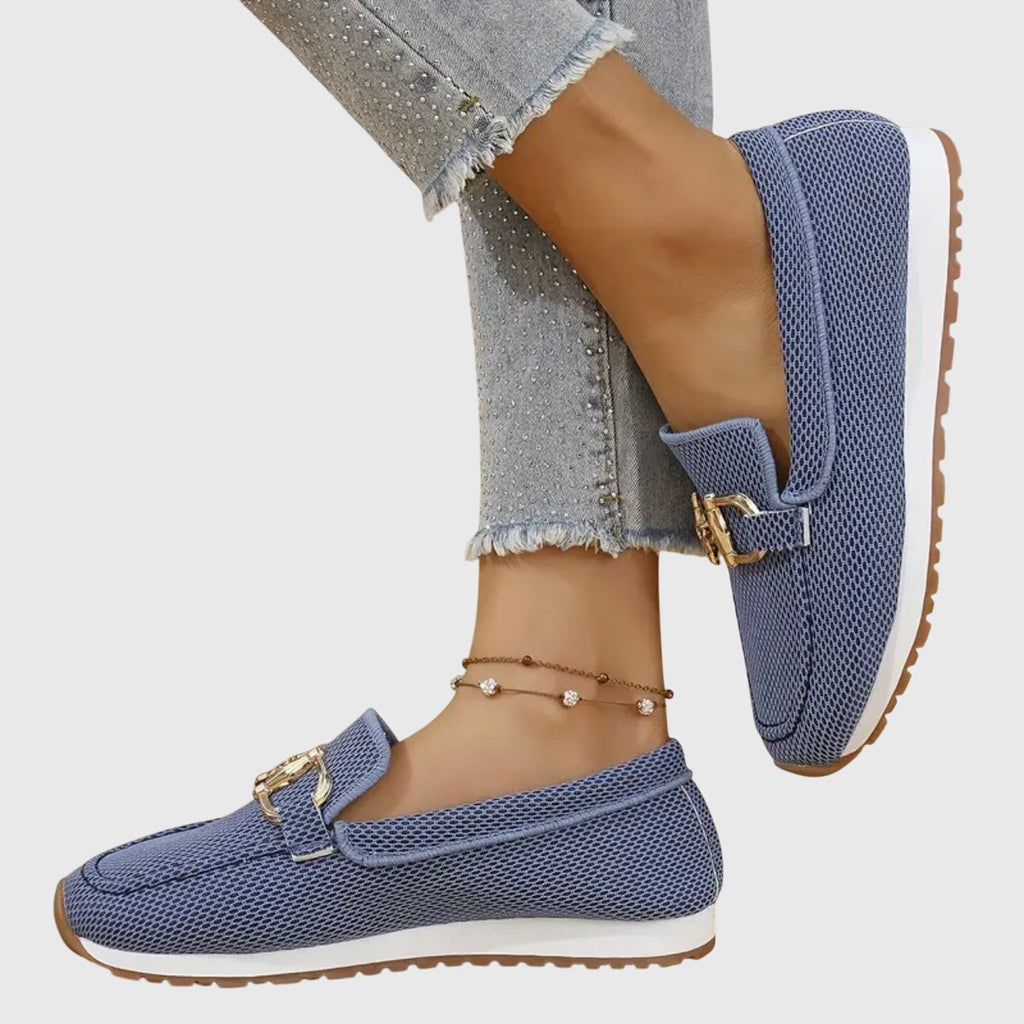 Mocassini donna comfort con supporto integrato – Scarpe basse eleganti suola morbida per sostegno quotidiano
