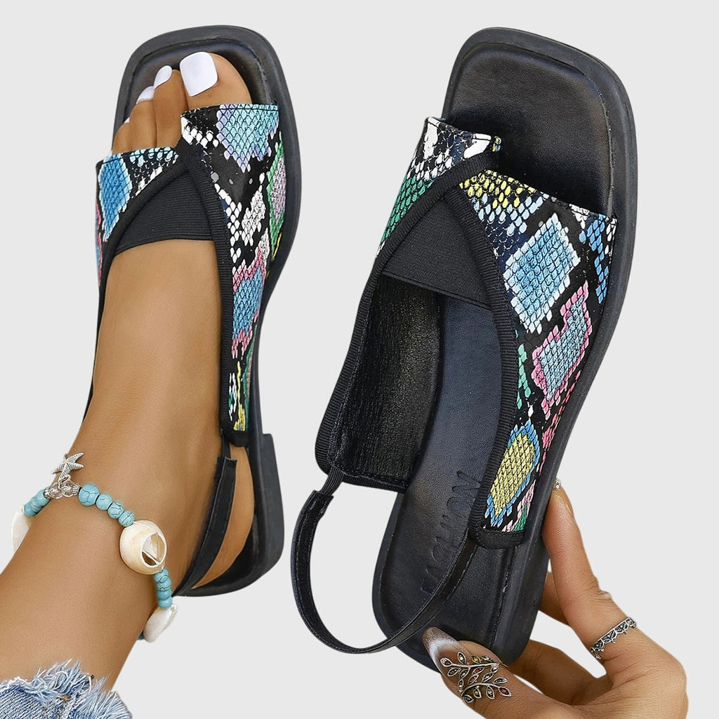Sandali bassi slingback da donna – Aperti e comodi