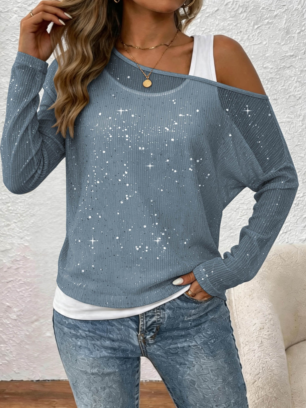 Camicia donna a maniche lunghe - Elegante e fluida