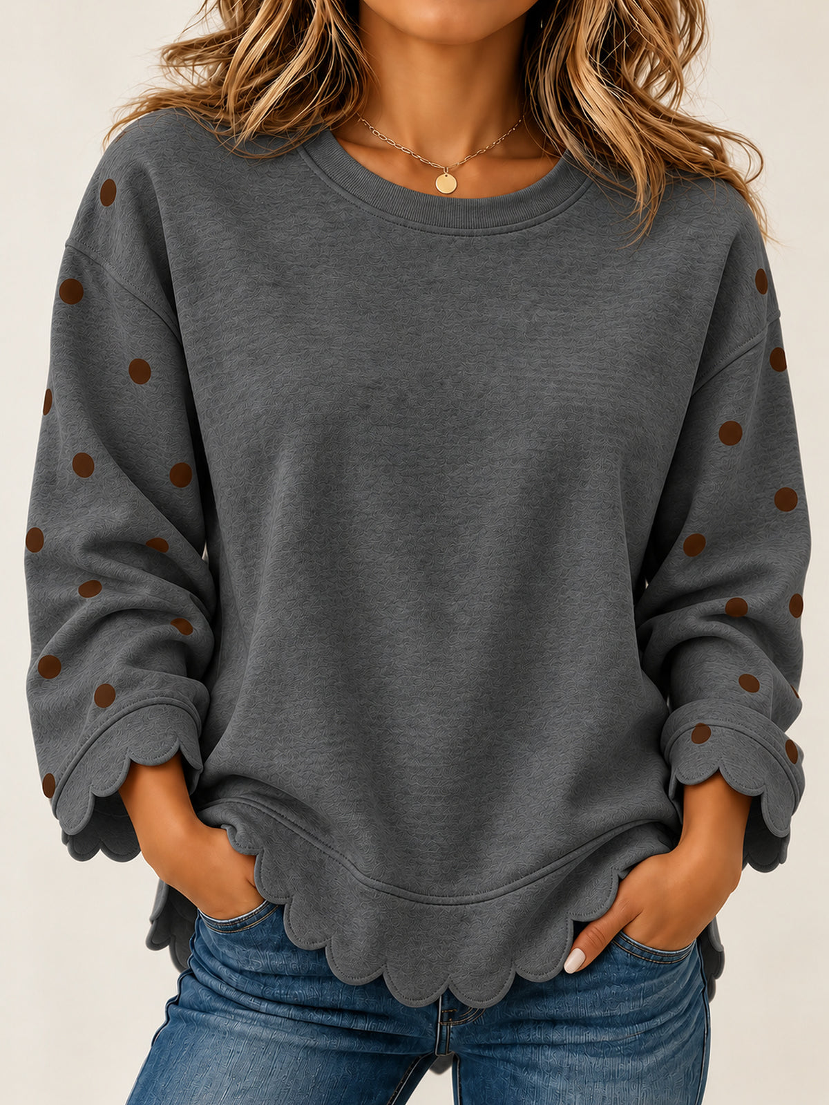 Fluid women's blouse - Elegant and polished