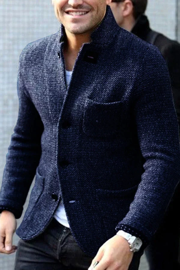 Cappotto invernale corto e spesso da uomo – Giacca moderna e calda