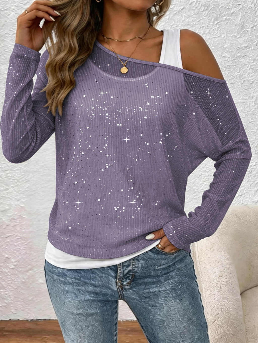 Camicia donna a maniche lunghe - Elegante e fluida