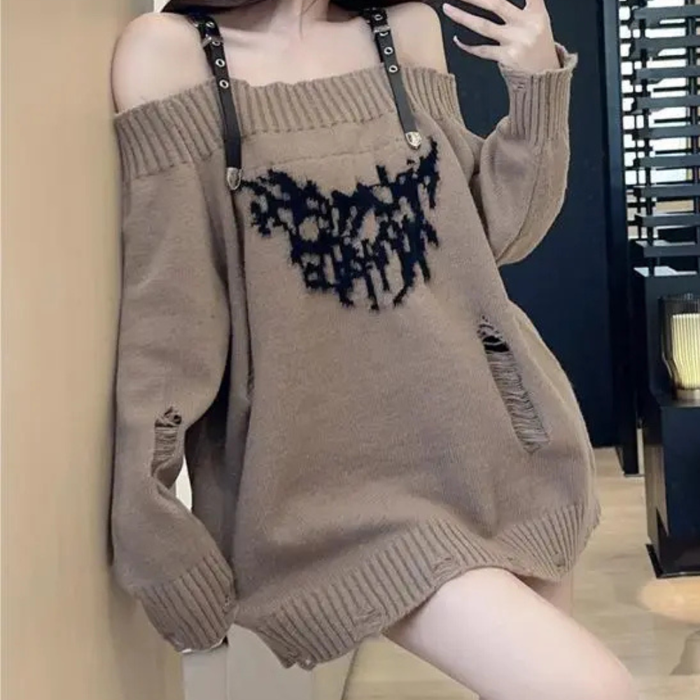 Maglione oversize versatile ed elegante da donna