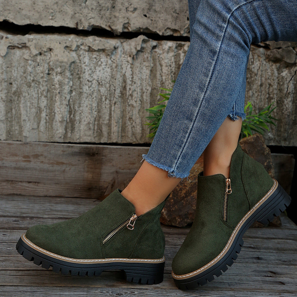 Stivaletti alla Caviglia Donna Lusso – Stile Tendenza Comodo e Versatile.
