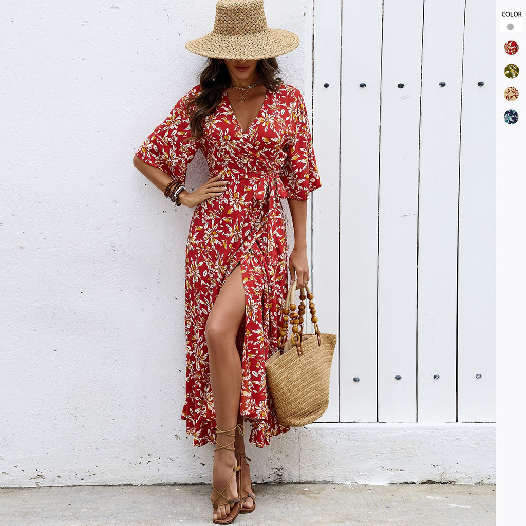 Abito donna aderente con mezze maniche e spalline - Elegante e valorizzante