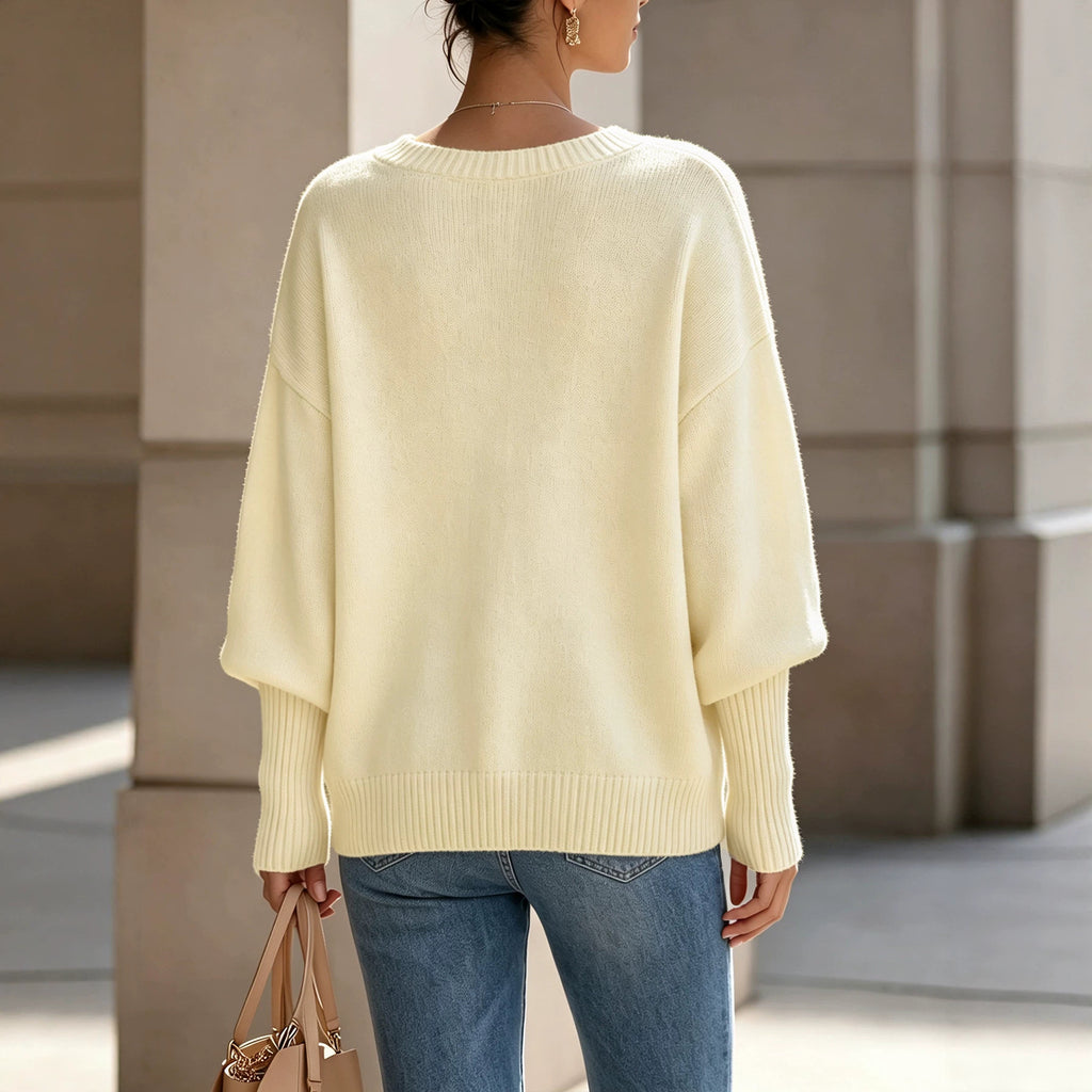 Maglione dolcevita donna in maglia - Morbido ed elegante