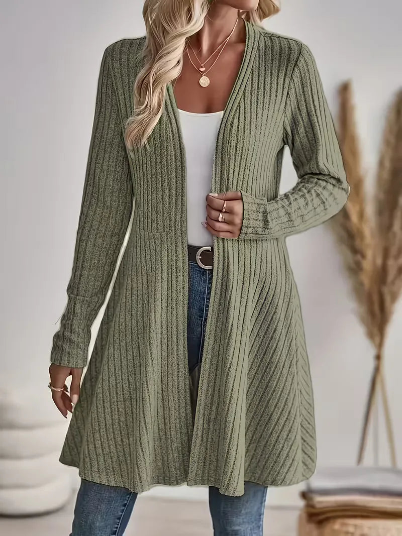 Cardigan femme à col en V - Doux et intemporel