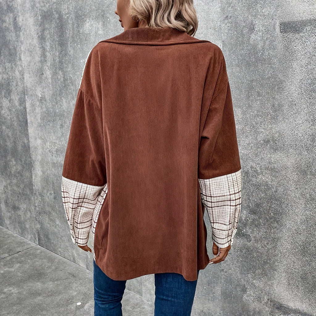 Enkeltradet jakke med revers - Elegant og afslappet
