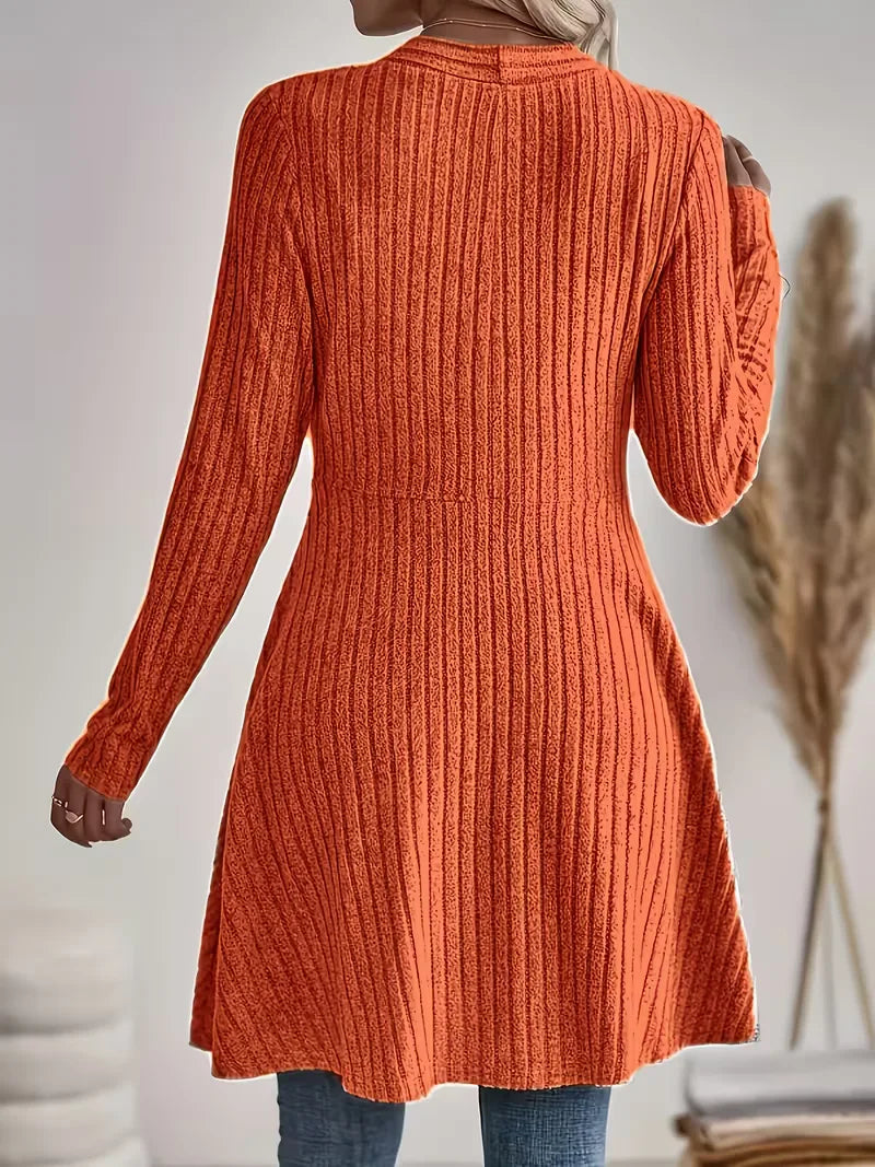 Cardigan donna scollo a V - Morbido e senza tempo