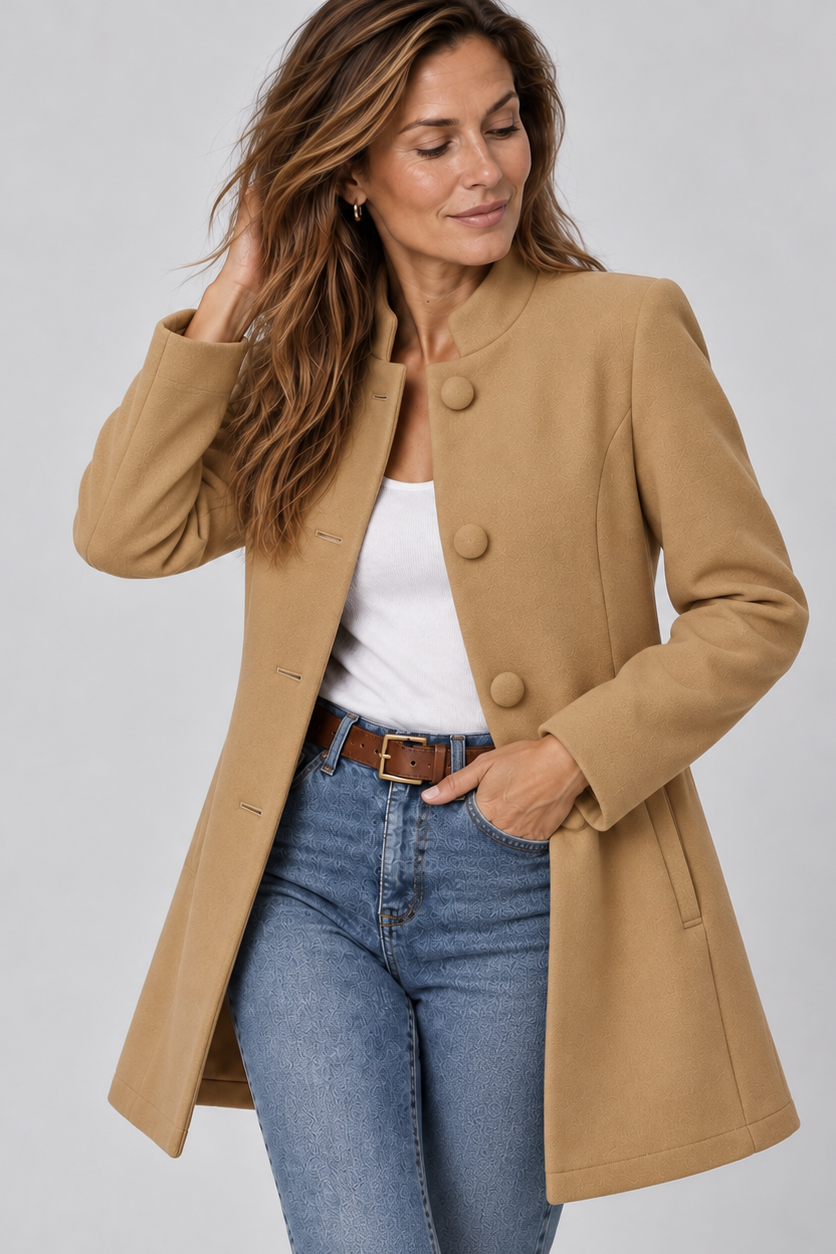 Yara women's elegant coat - Chic and warm