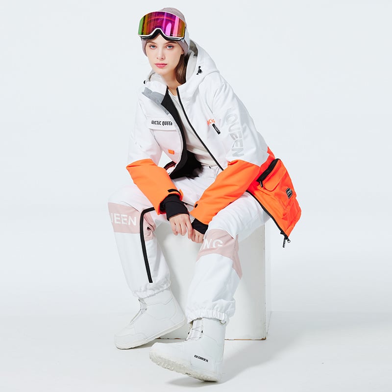 Completo da sci invernale unisex – Tuta da neve traspirante e isolante in due pezzi