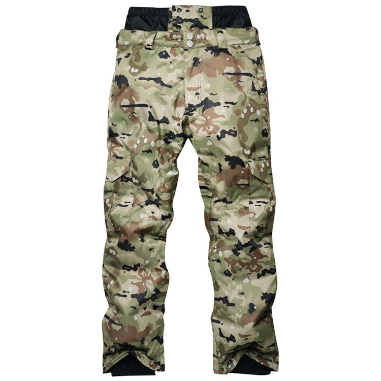 Pantaloni da sci da uomo traspiranti e isolanti – Vestibilità comoda invernale