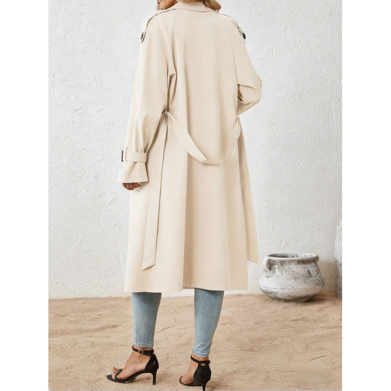 Trench ample pour femme mi-saison - Léger et chic