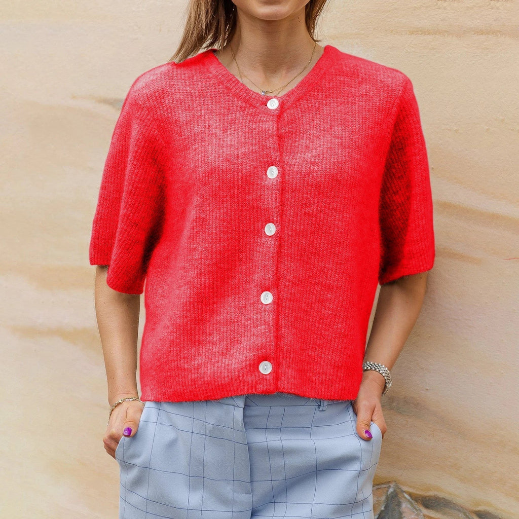 Gilet streetwear pour femme à manches courtes - Moderne et léger