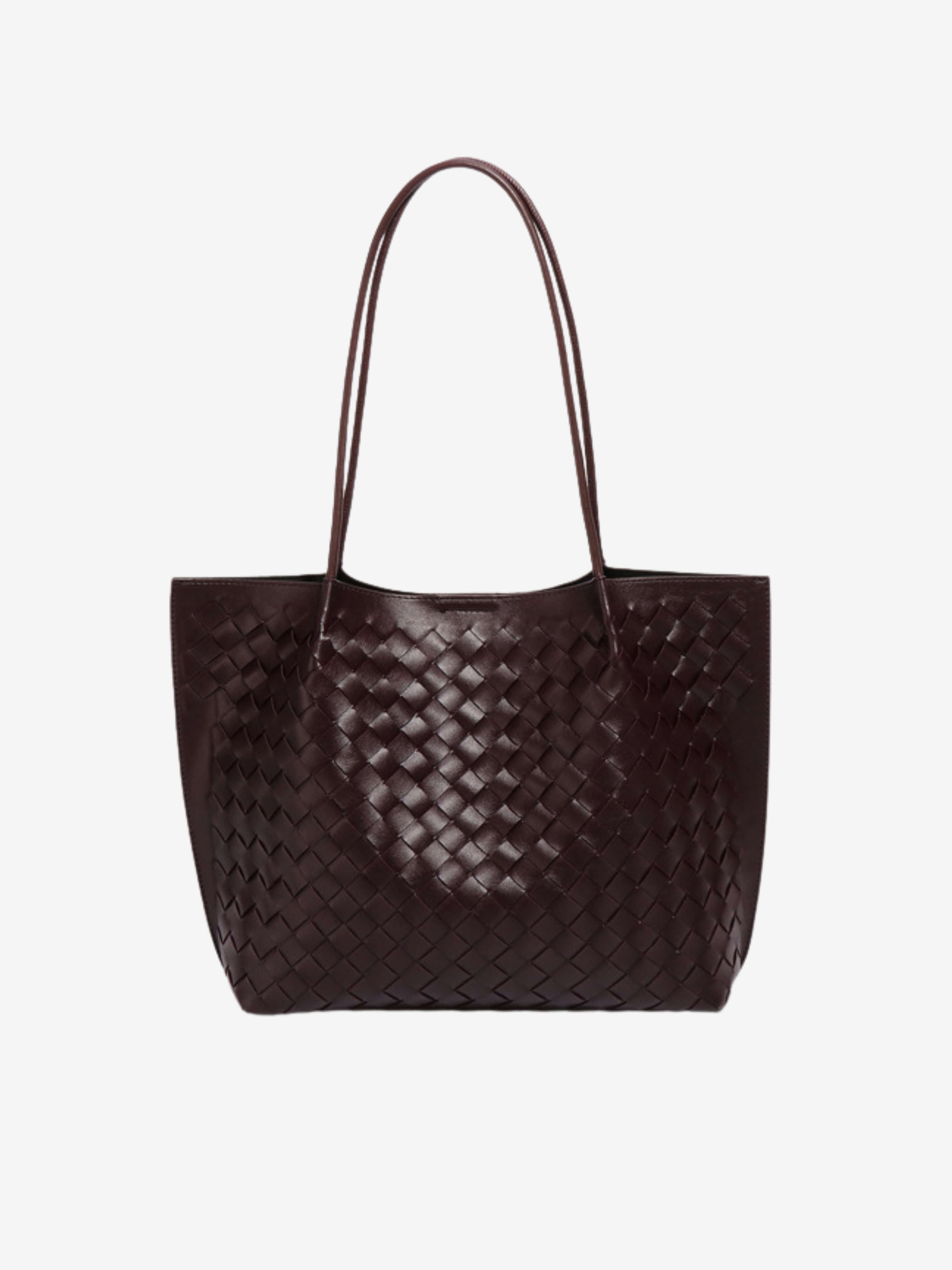 Sac tote tressé pour femme, idéal au quotidien – Spacieux et élégant