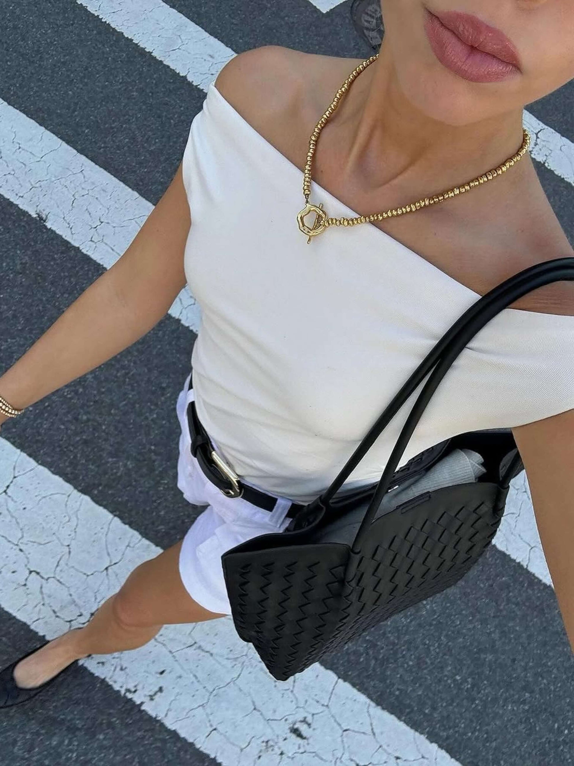 Sac tote tressé pour femme, idéal au quotidien – Spacieux et élégant