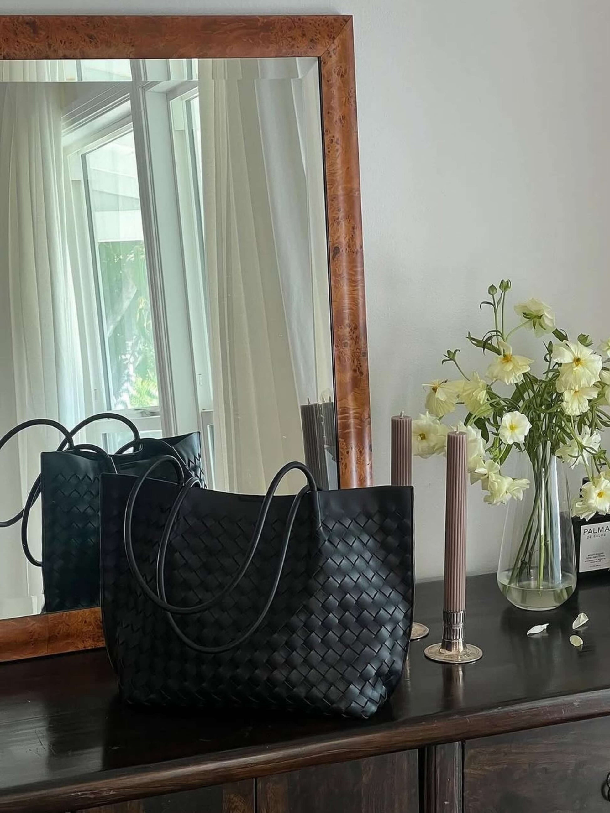 Sac tote tressé pour femme, idéal au quotidien – Spacieux et élégant