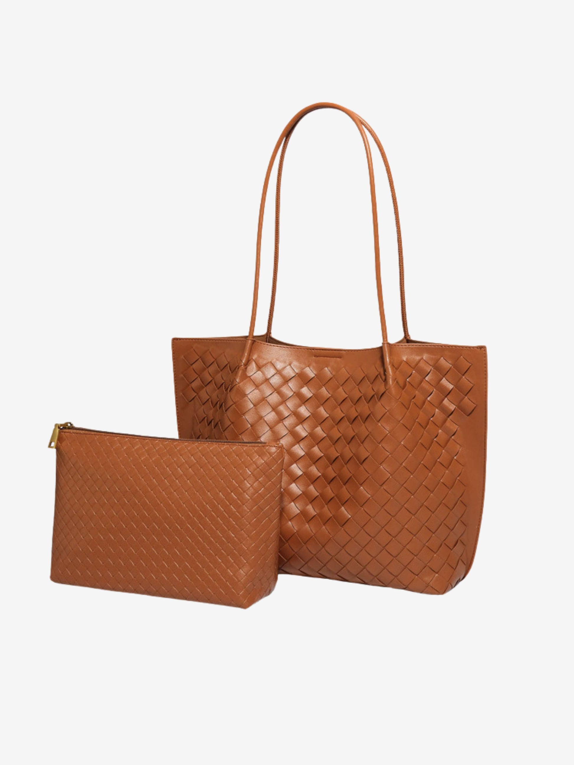 Sac tote tressé pour femme, idéal au quotidien – Spacieux et élégant