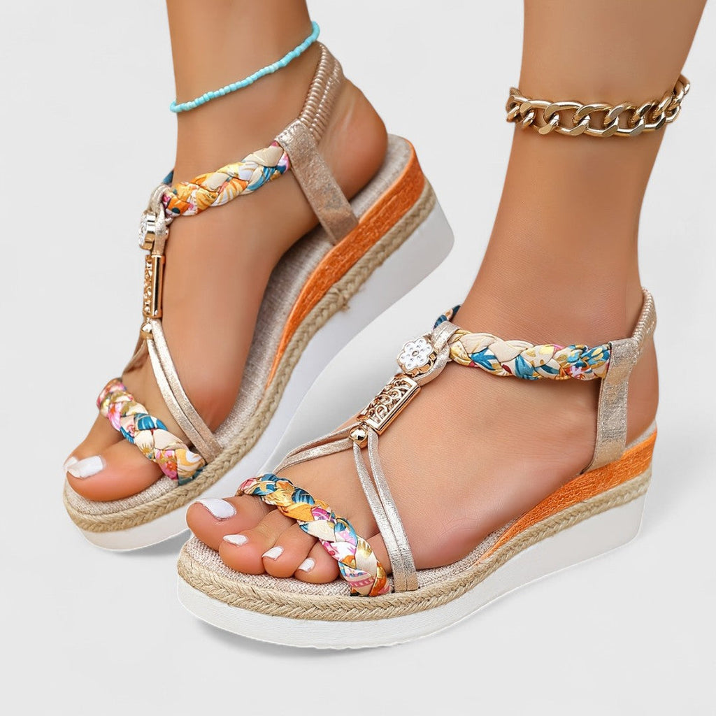 Sandali con tacco da donna comfort - Eleganti e stabili